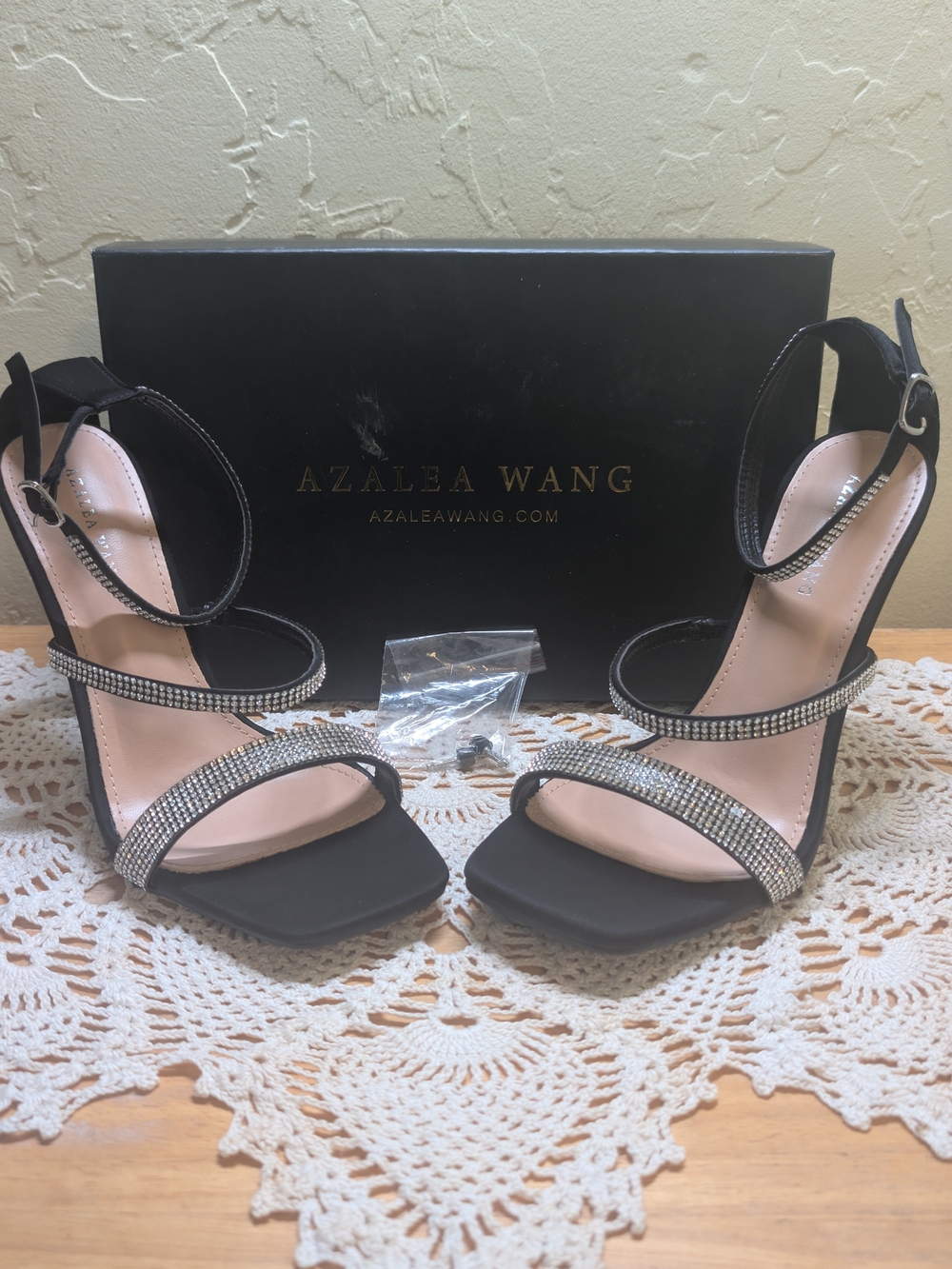 Azalea Wang Strappy Stiletto Heel 8.5